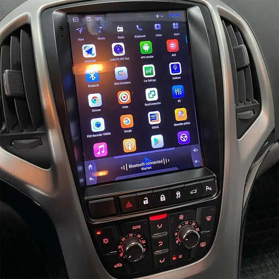 Android 14 Car Radio For Opel Astra J Vauxhall Buick Verano 2009-2015 Tesla Screen Multime