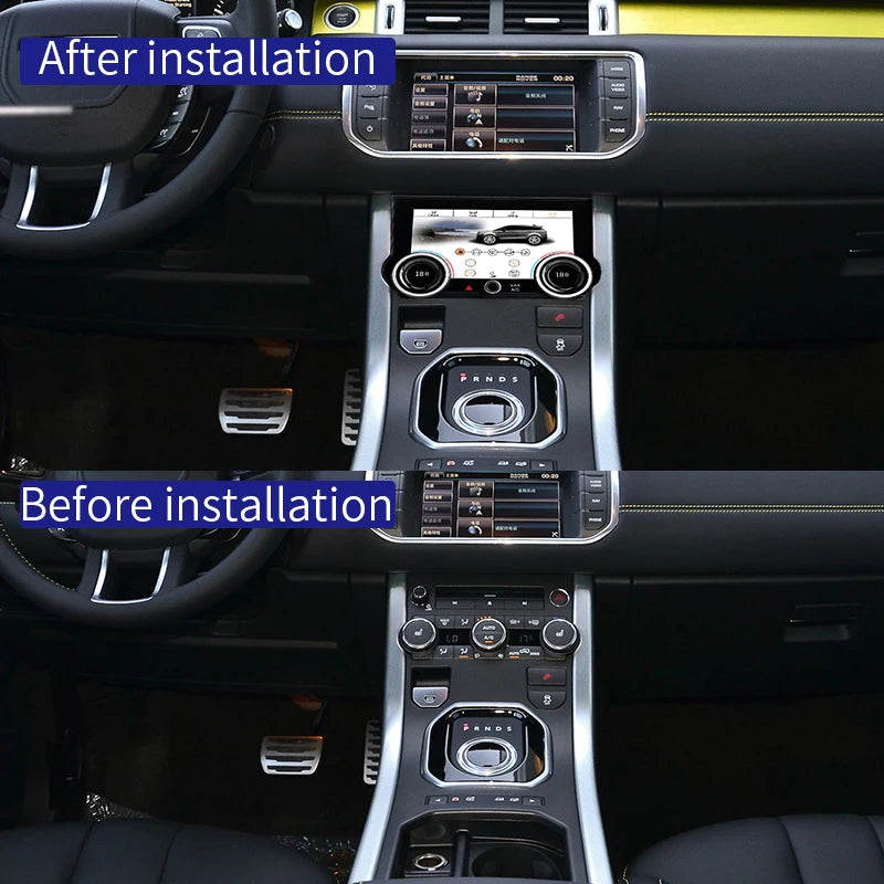 7inch Newest HD AC Panel Climate For Land Rover Evoque L551 L538 2012-2018 Air Condition B