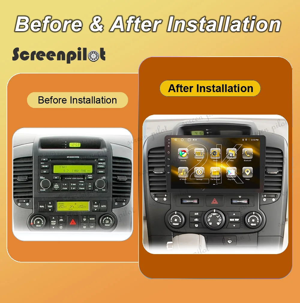 Android 16 Car For Kia Carnival Vq 2006 - 2014 Carplay Auto Car Radio Multimedia Player Au | AUTOKITSHOP