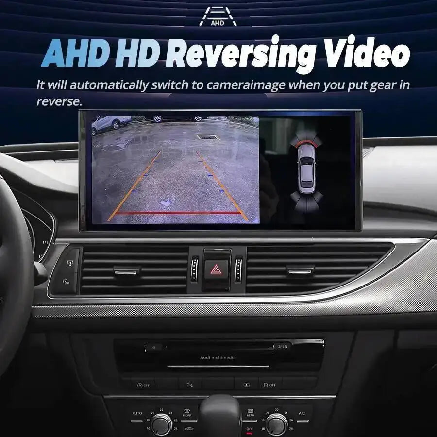 Android 14 Car Radio For AUDI A6 2012-2019 Multimedia Video Player Stereo GPS Navigation W