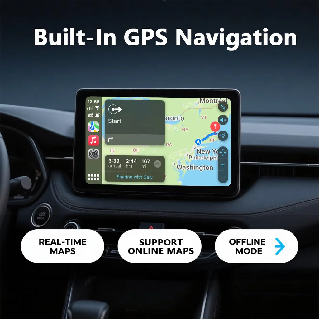 7" Carplay DSP IPS Android 13.0 8GB+128GB 8Core Multimedia Player GPS Radio WiFi for Toyota Tacoma 4Runner 2024-2026 - 2