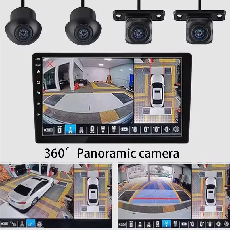 360 Panoramic Camera Original Vehicle Track Radar
