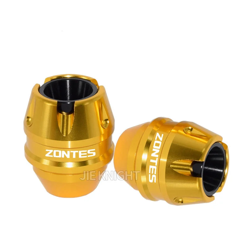 Motorcycle Accessorie Front Wheel Fall Protection Frame Slider Anti Crash Protector For ZONTES 3 - Automotive LED Light