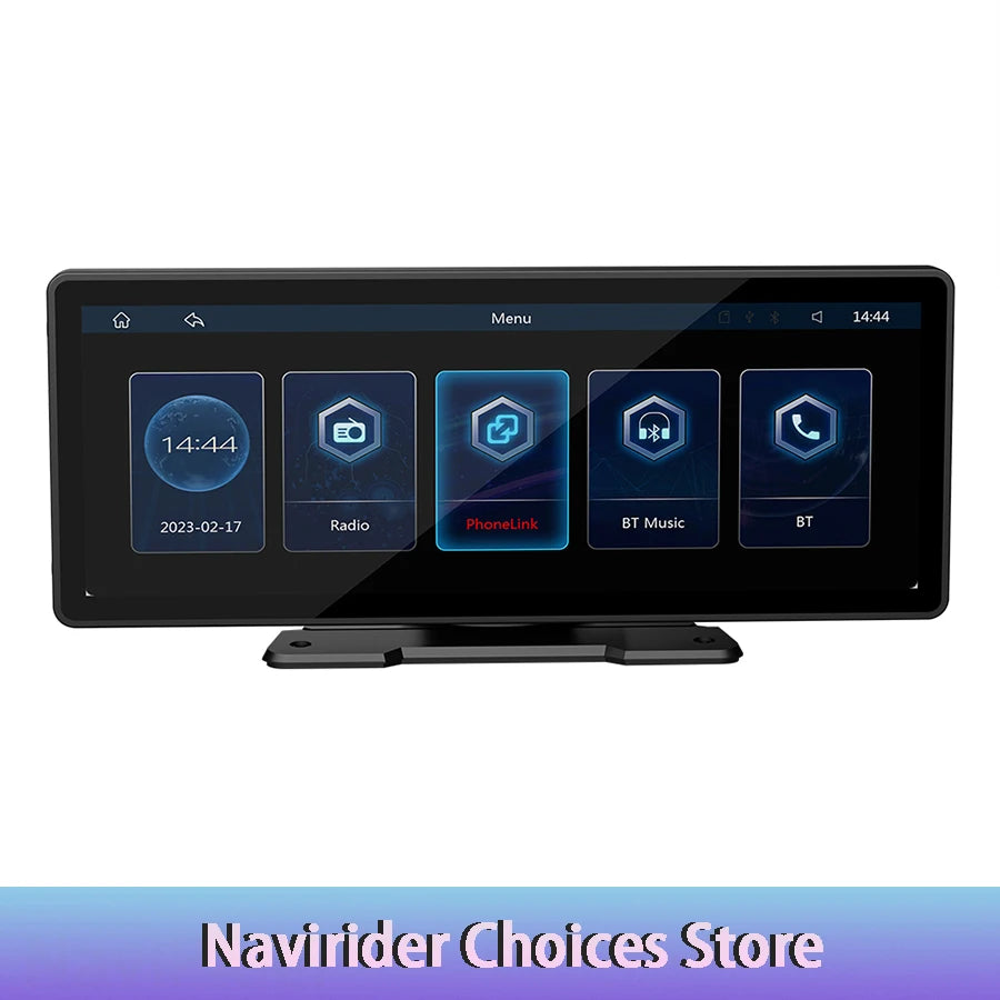 10.26inch Android Auto CarPlay Car Radio WiFi GPS FM HD Dvr Bluetooth Multimedia Touch Scr