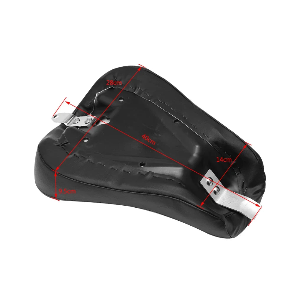 Motorcycle Front Driver Rider Solo Seat Leather Fit For Harley Sportster Forty E for Seat 2010-2015 - Automotive LED Lig