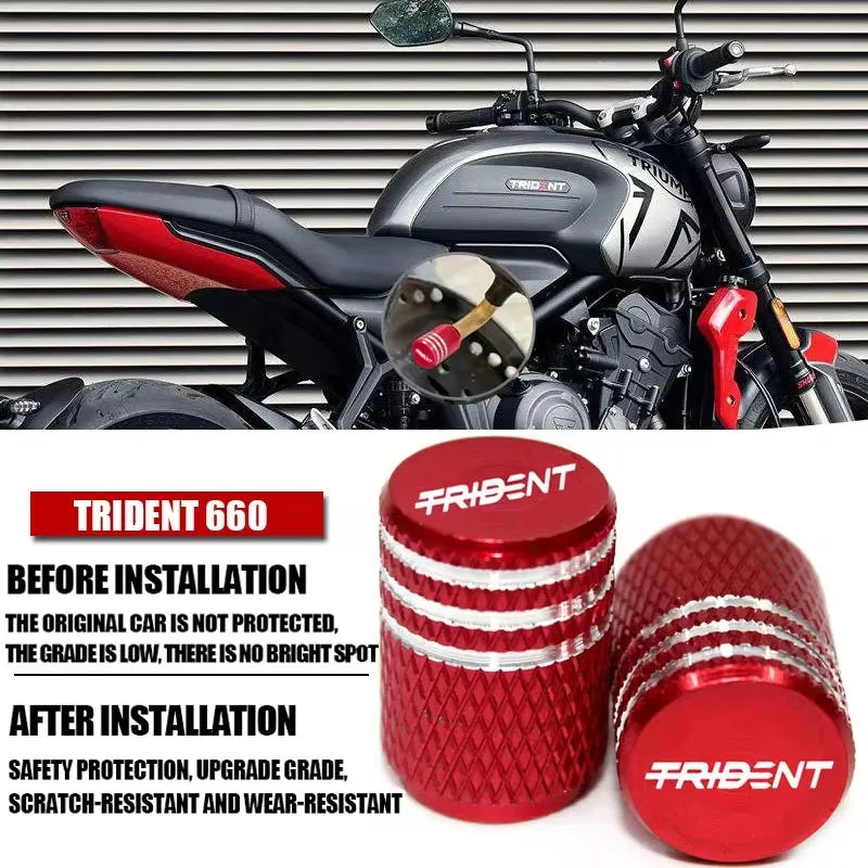 Motorcycle Accessories Airtight Cover For Triumph Trident 660 2021 2022 Trident660 Wheel Tire Va - Automotive LED Light