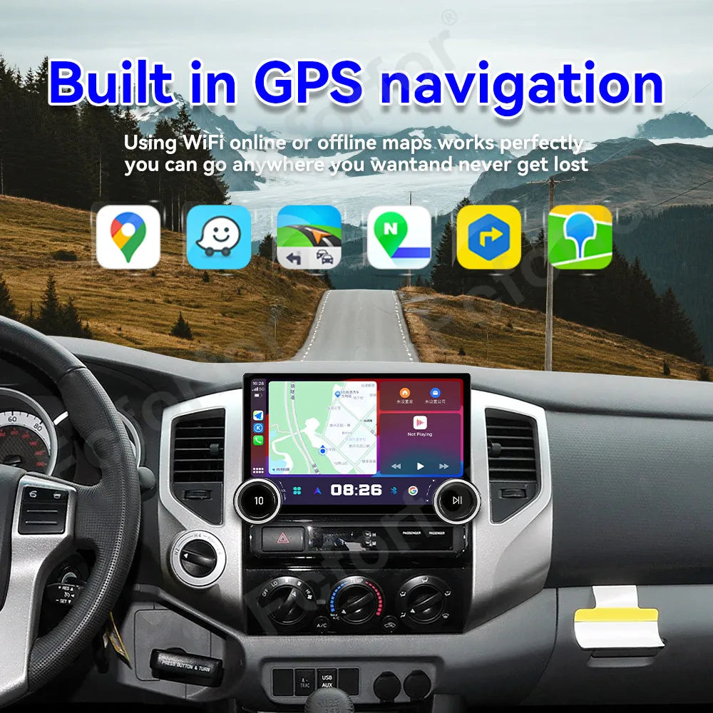 Modern HD Touch Screen Car Stereo Android 15 11.5 Inch Wireless CarPlay GPS Navi Multimedi