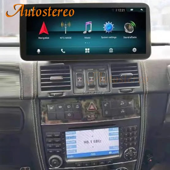 12.3" 1920*720 Android 13 For Mercede Benz G W461 W463 G350 G500 G55 G63 G65 Car GPS Navig
