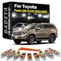 BADEYA 16Pc Signal Lamp For Toyota Prado 150 LC150 2010- 2019 2020 2021 2022 2023 LED Inte