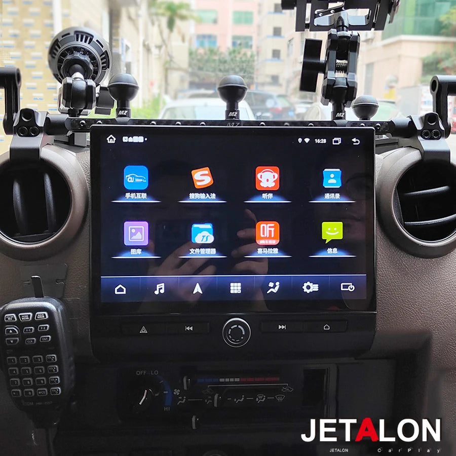For Toyota Cruiser 70 76 LC70 LC76 LC75 2008-2023 Android Screen Multimedia Player CarPlay