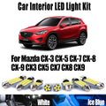 LED Interior Light Kit for Mazda CX-3 CX-5 CX-7 CX-8 CX-9 CX3 CX5 CX7 CX8 CX9 Car Accessories License Plate Bulb - Ca...