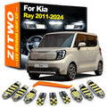 ZITWO 8Pcs Car LED Interior Dome Reading Map Light License Plate Bulb Kit For Ki for Kia 2011-2018 - Canbus LED Car Ligh