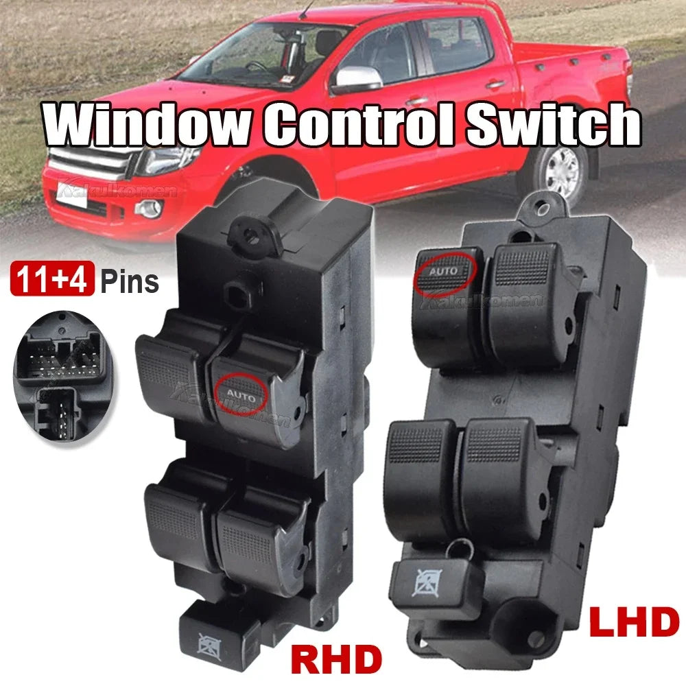 AB39-14540-BB Car Master Power Window Switch LHD/RHD Driver Side for Ford Ranger for Ford AB39 2012-2015 - Automotive LE
