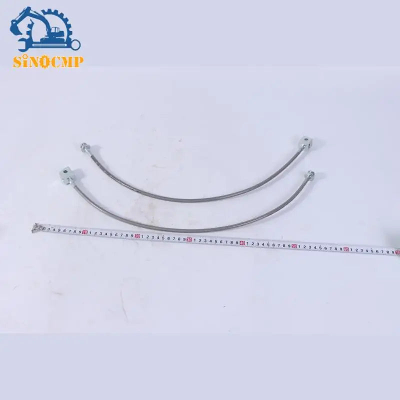 2pcs/lot 2-6 inch Lifts Front + Rear Extended Braided Brake Hose Lines For Nissan Patrol G