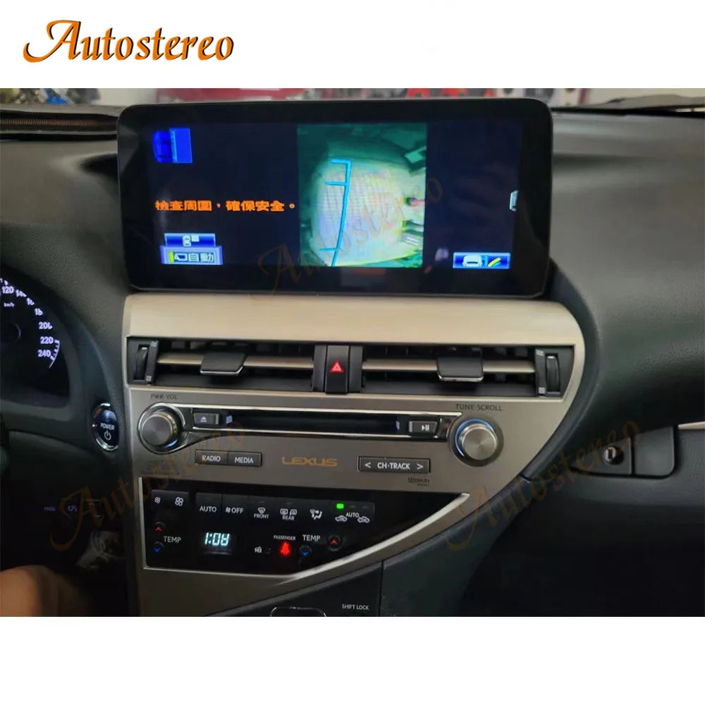 12.3 Dual System Qualcom Carplay Android13 For Lexus RX270 RX350 RX400 Car GPS Navigation