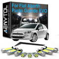 LED Interior Dome Map Reading Light Bulb Kit For Fiat Abarth Punto Grande EVO 1993- 2013 2