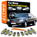 ZITWO 17Pcs Car LED Interior Light Kit For Mercedes Benz CL Class Coupe C140 SEC for Mercedes C140 1992-1998 - Canbus LE