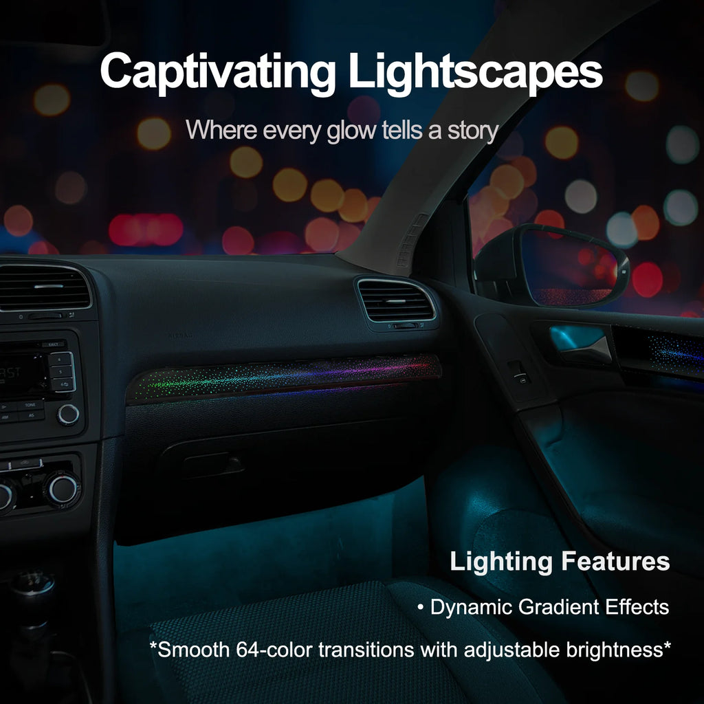 RGB - Ambient Light - for VW MK6 2010-2025 - Car Interior Lighting