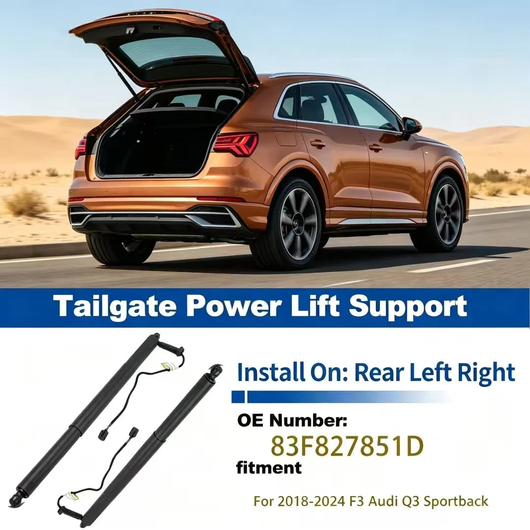 Electric Trunk Strut For 2018-2024 F3 Audi Q3 Sportback Electric Tailgate Gas Spring Strut | AUTOKITSHOP