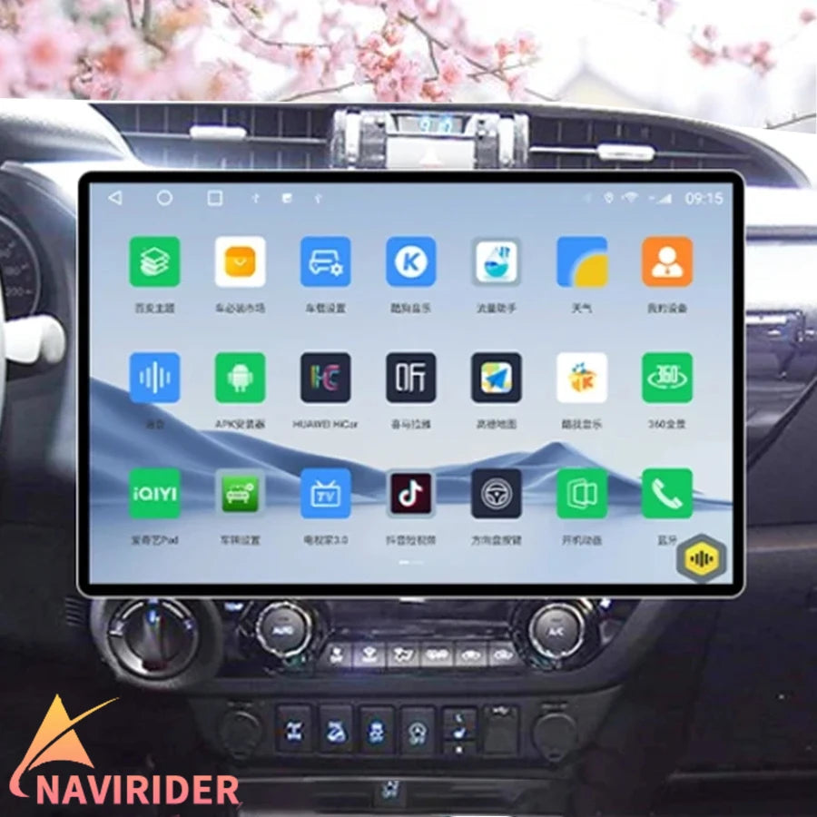 Android Screen 13.3" For Toyota Hilux 2016 2020 Autoradio Stereo Car Radio Multimedia Play | AUTOKITSHOP