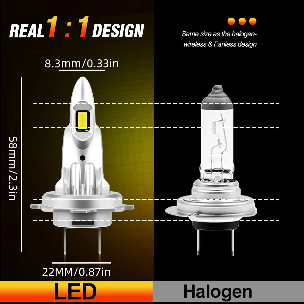 KINGSOFE 6000K H1 H7 Bulb Led Lamp 26000Lm High Power Car Headlight For FORD FOCUS MK3 201