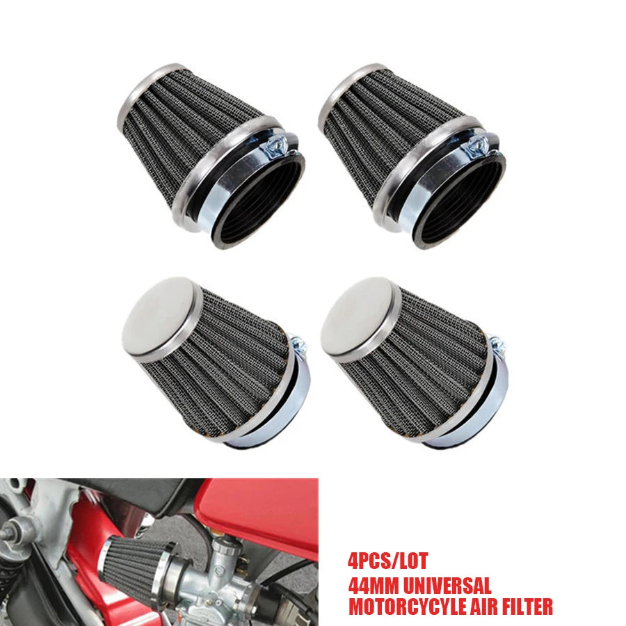 Air Filter Cleaner 50cc 110 125cc Dirt Bike ATV Quad GY6 Moped Scooter 4Pcs