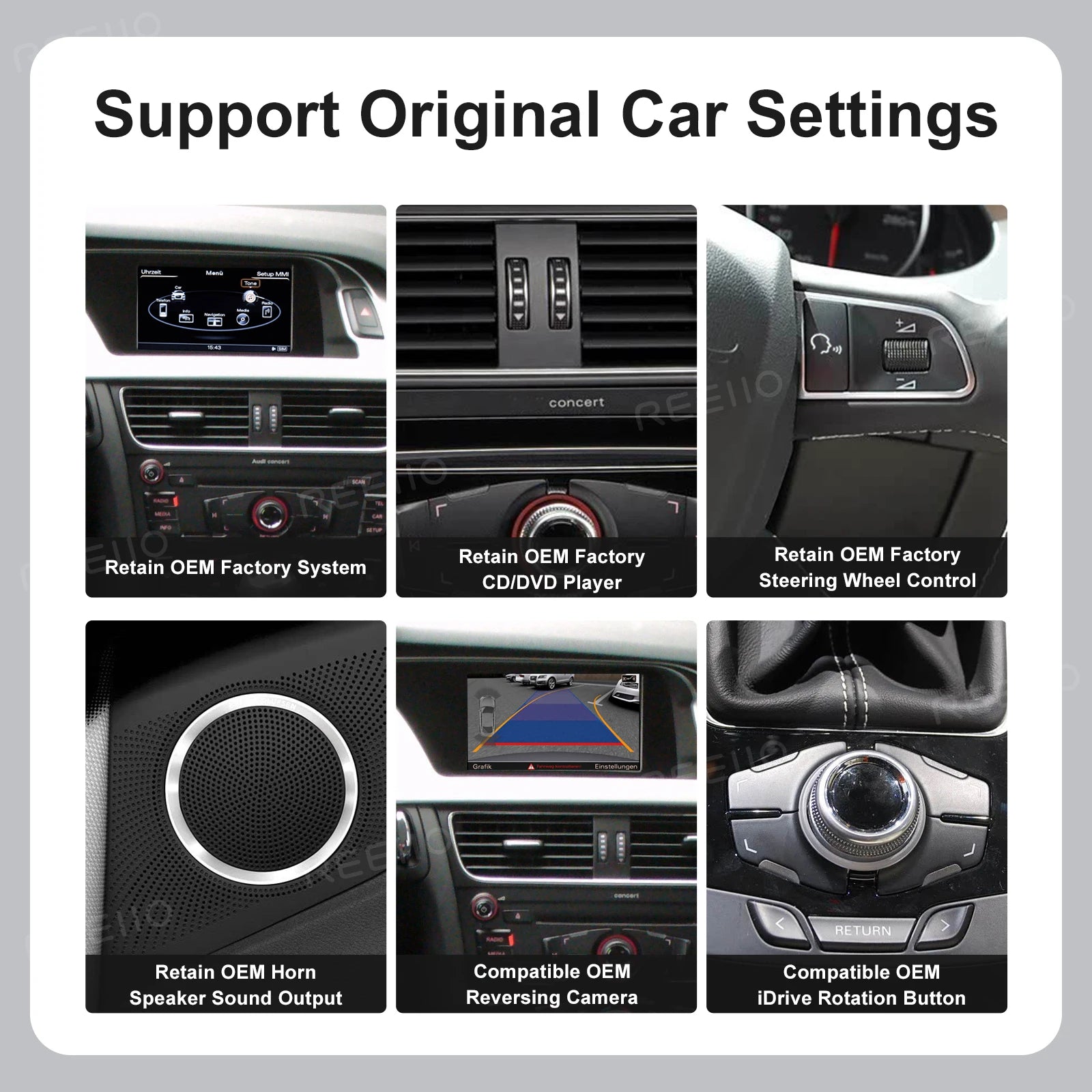 Suitable for Audi A4 A5 8.8 12.3-inch wireless touchscreen CarPlay,Android Auto,Linux syst