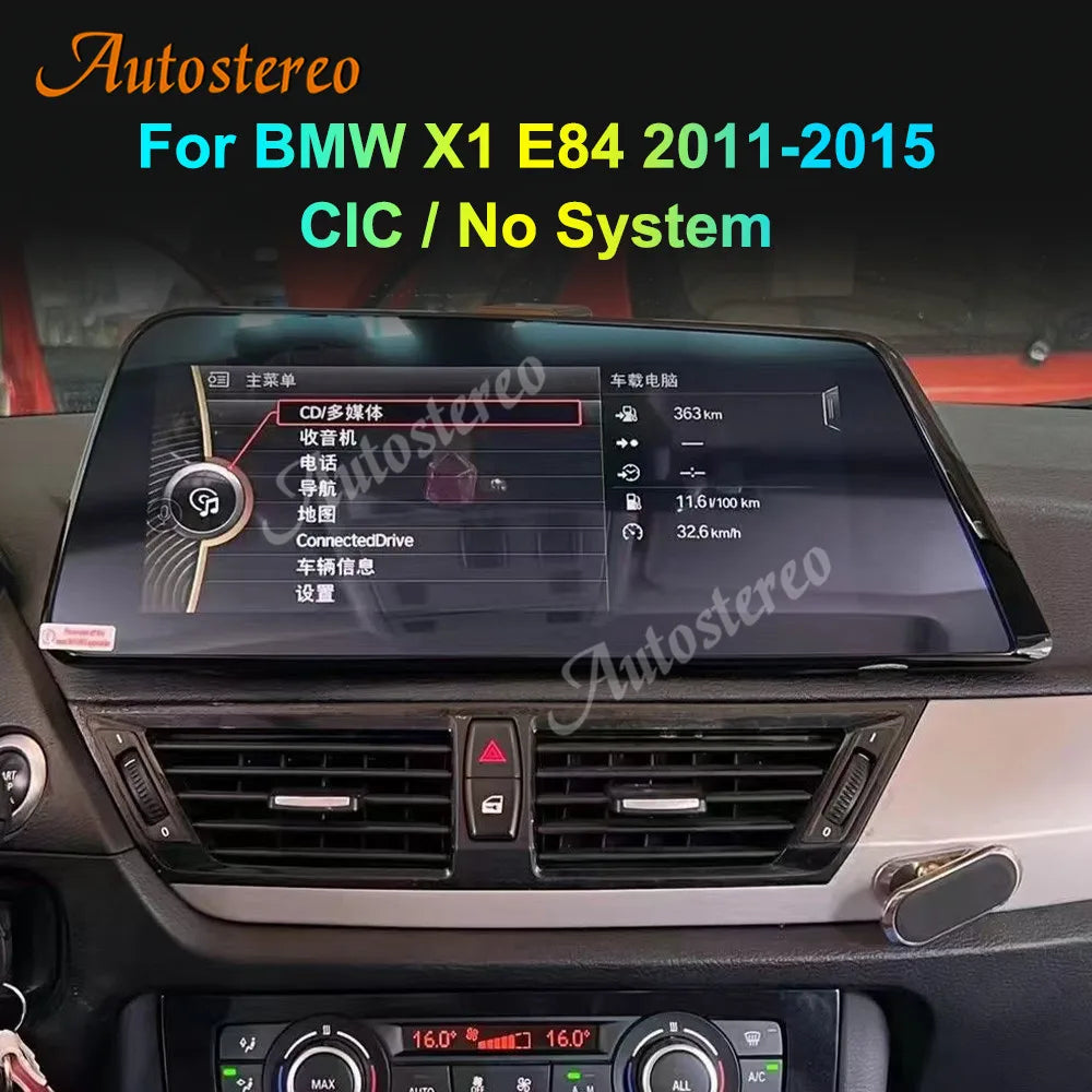 2024 Blade Sharp Android 13 Car Multimedia Player For BMW X1 Series E84 2009-2015 Car Ster