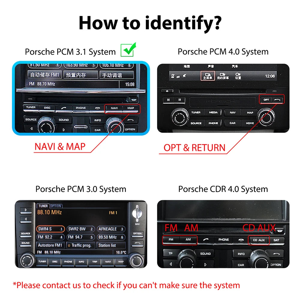 Wireless Carplay Android auto Module For Porsche PCM3.1 Panamera Cayenne Cayman Macan Boxs | AUTOKITSHOP