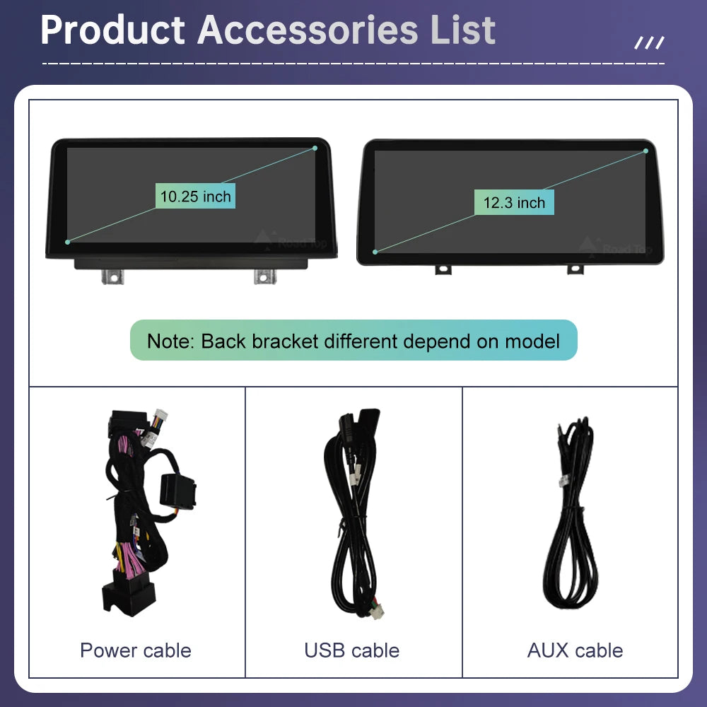 Wireless Carplay Multimedia Screen For BMW 1 2 Series F20 F21 F22 F23 F45 F46 Support Carp