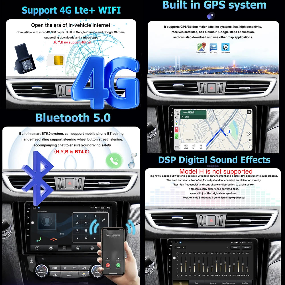 7'' For Buick Excelle GT XT Opel Astra J 2011 2012 Car Radio GPS Navigation Multimedia Vid