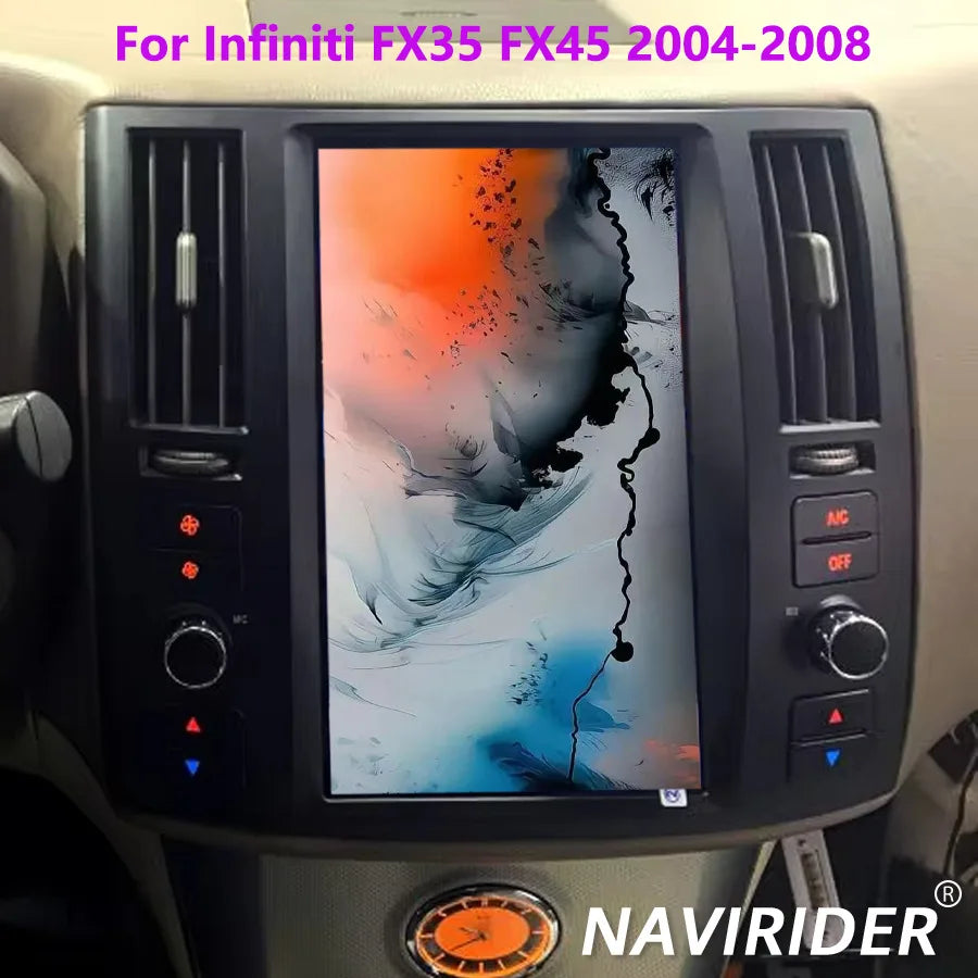 11.8" Android Screen For Infiniti FX35 FX45 2004-2008 Stereo GPS Bt Carplay WiFi 4G Car Ra | AUTOKITSHOP