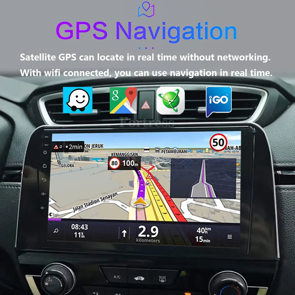 Android 16 For Honda CRV CR-V 5 RT RW 2017 Car Radio Multimedia Video Player Navigation st