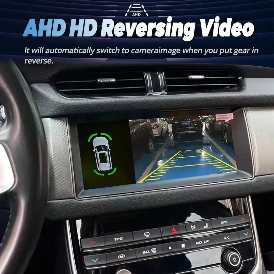 10.25" QLED Touch Screen Android Car Stereo GPS Navigation CarPlay Multimedia Video Player