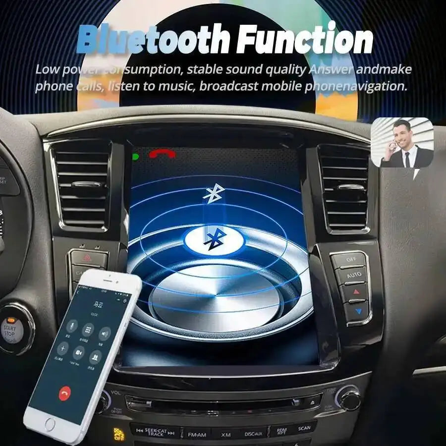 Wireless Carplay Tape Recorder For Infiniti QX60 JX35 2011-2019 Car Navi Multimedia Player | AUTOKITSHOP