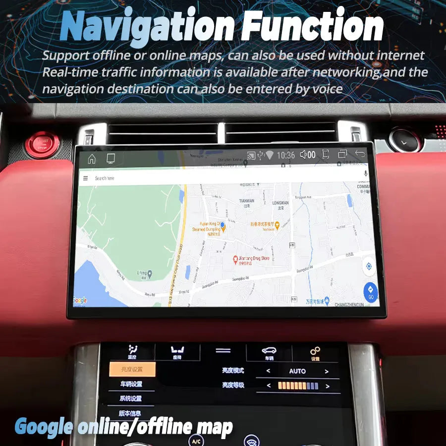 13inch Android 15 Navigation Heand Unit For Land Rover Range Rover Vogue L405 Sport L494 2 | AUTOKITSHOP