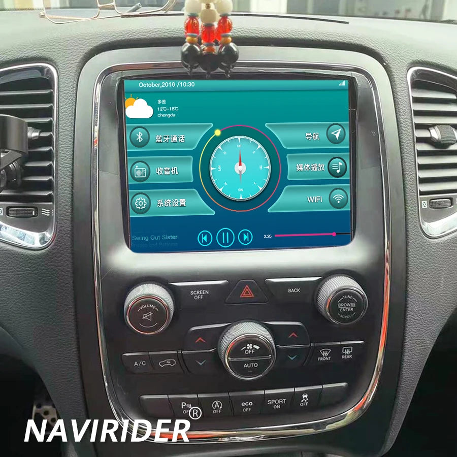 Radio For Dodge Durango 2011-2020 Wireless Carplay 8.4" GPS Navigation Android 15 Car Ster