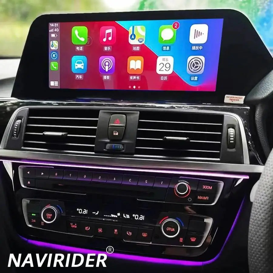 CarPlay Navi For BMW Series 3 4 F30 F31 F32 F33 F34 F36 2013~2018 NBT EVO BT Car Multimedi