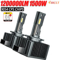 D3S D1S LED Headlight 1200000LM Super Bright Canbus No Error Car Led Lights D2S D4S D1R D3