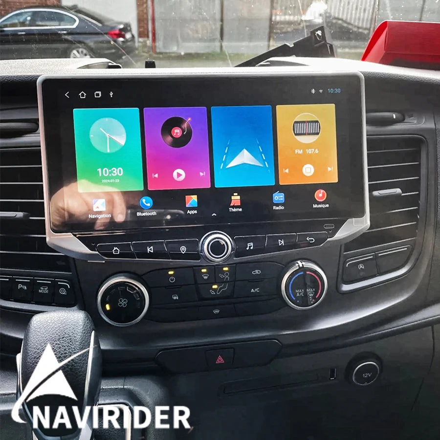 10.88inch Android 14 Screen For Ford Transit T250 2022 Stereo GPS Carplay Car Radio Multim
