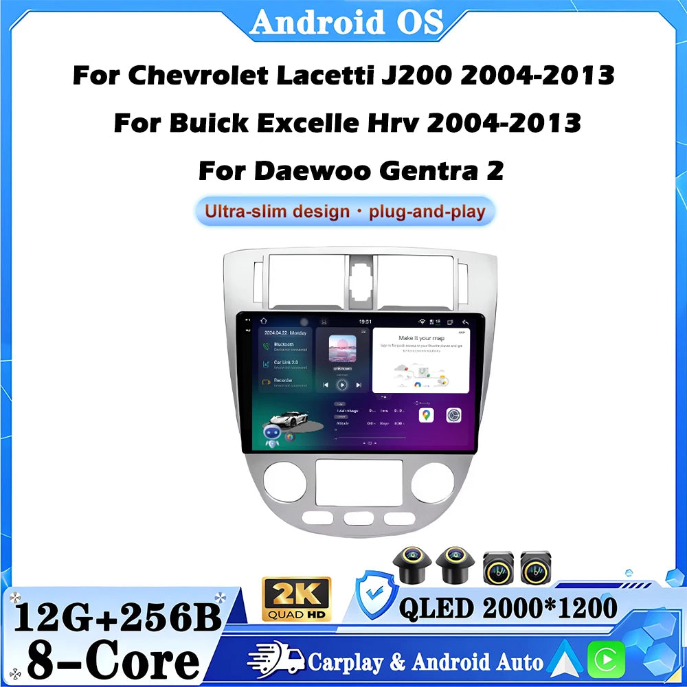For Chevrolet Lacetti J200 2004-2013 For Buick Excelle Hrv 2004-2013 For Daewoo Gentra 2 C