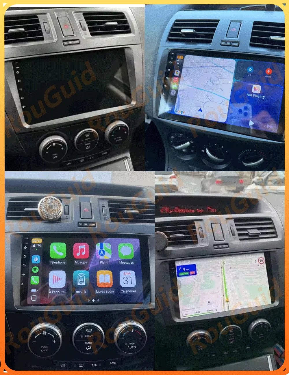 Android 16 Carplay For Mazda 5 CW 2010 2011 2012 2013 2014 2015 5G Bluetooth Head Unit GPS | AUTOKITSHOP