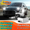 35W Xenon Headlight HID D3S Car Light Bulbs 6000K Replacement For Porsche Macan 95B 2014 2