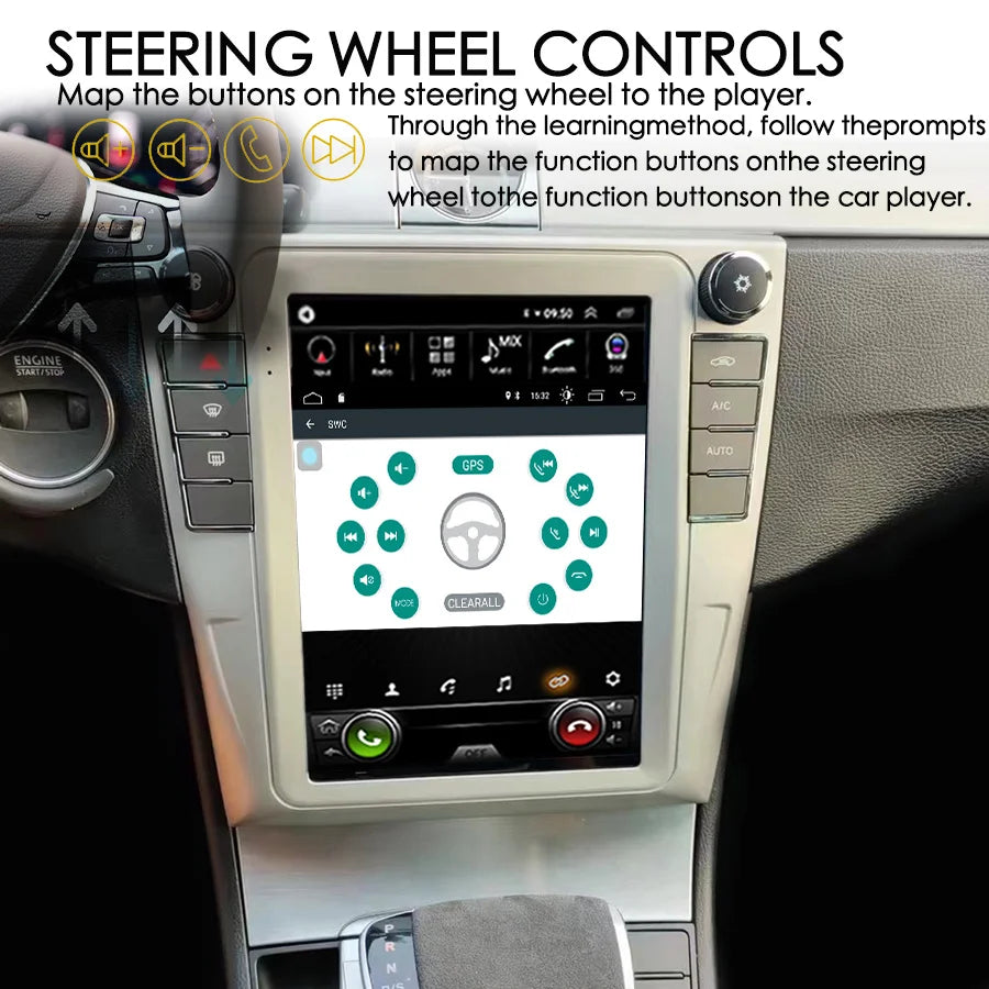 Car Multimedia Video Player For Volkswagen VW Passat CC b6 b7 Android Screen Stereo Radio