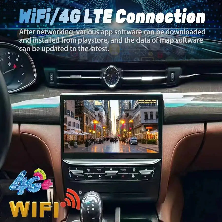 Android 15 Car Radio For Maserati Quattroporte 2013-2017 Wireless Carplay Multimedia Playe | AUTOKITSHOP