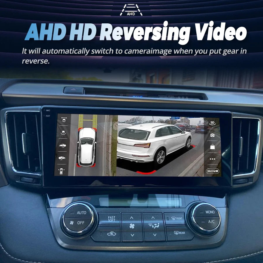 10.25" Android Screen For Toyota RAV4 RAV 4 Xa40 2012-2019 Stereo GPS Carplay Autoradio Ca