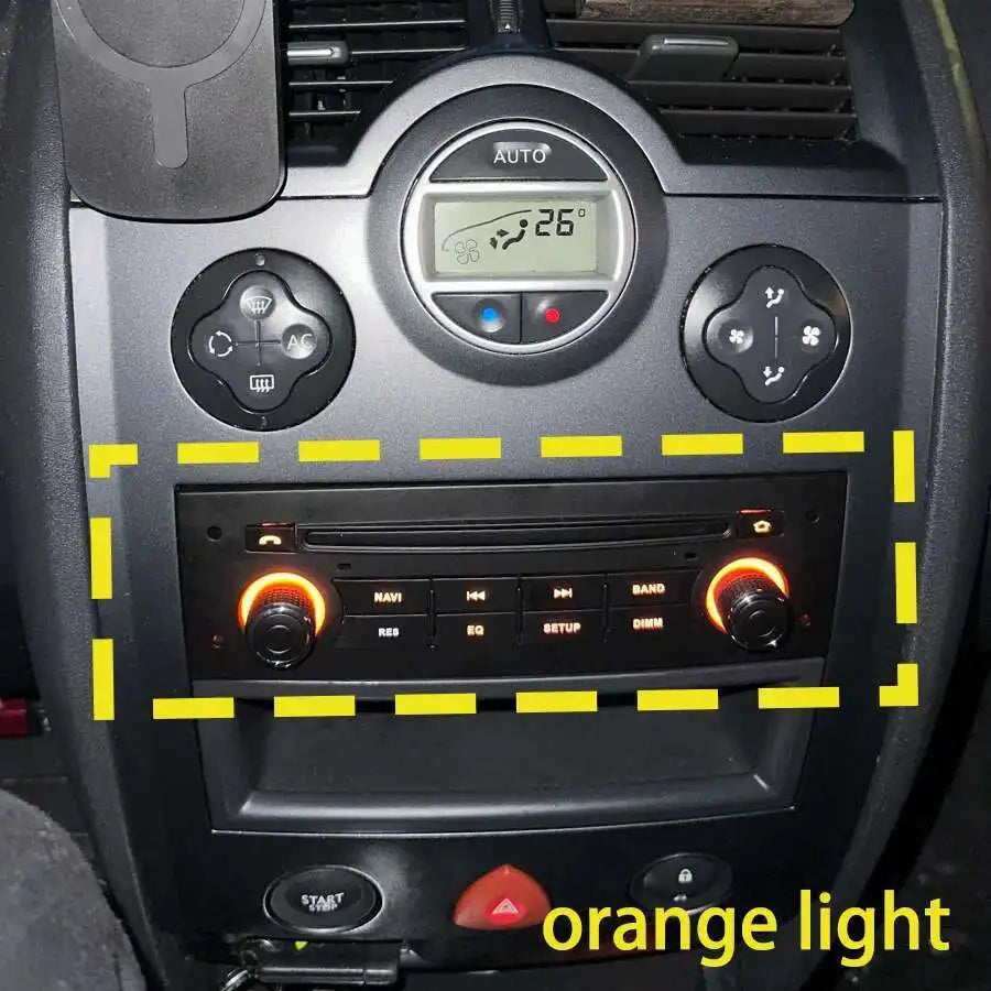 Control Panel For RENAULT Megane 2 2002-2008 For RENAULT Fluence Pane To Android Screen Ca