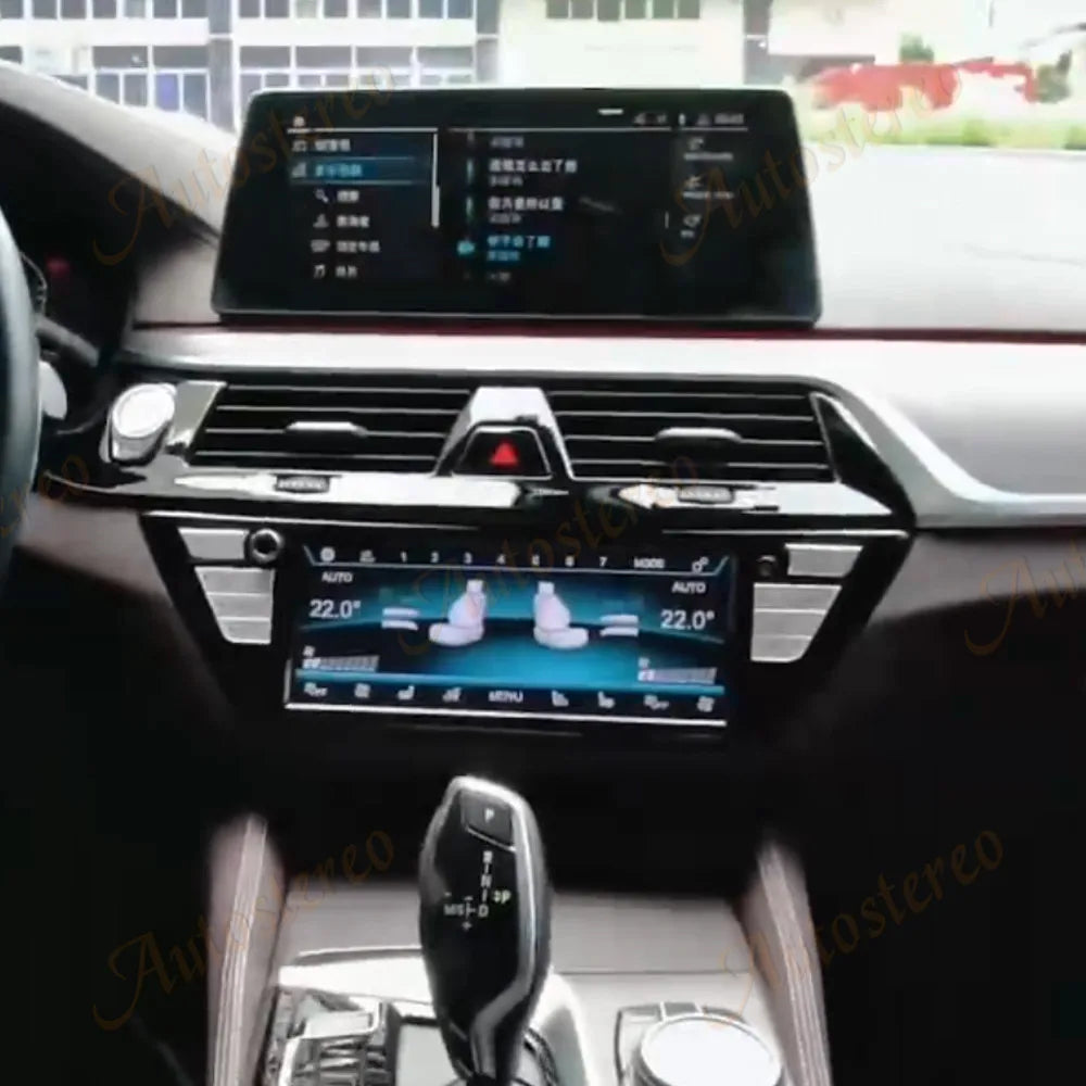 Car Digital AirCon AC Panel For BMW 5 G30 G31 BMW 6 G32 6GT Touch LED Air Conditioner Scre