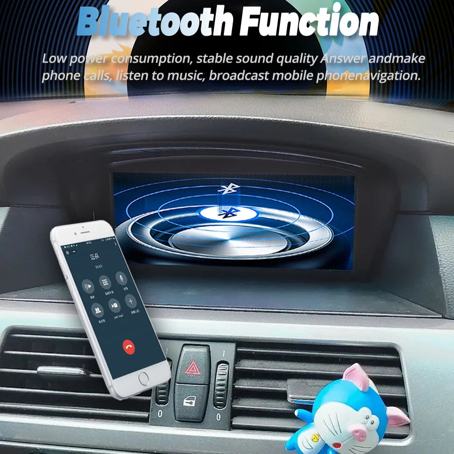 Car Multimedia Video Player For BMW 5 Series E60 2006-2010 CCC System 8.8Inch Android 13 Q