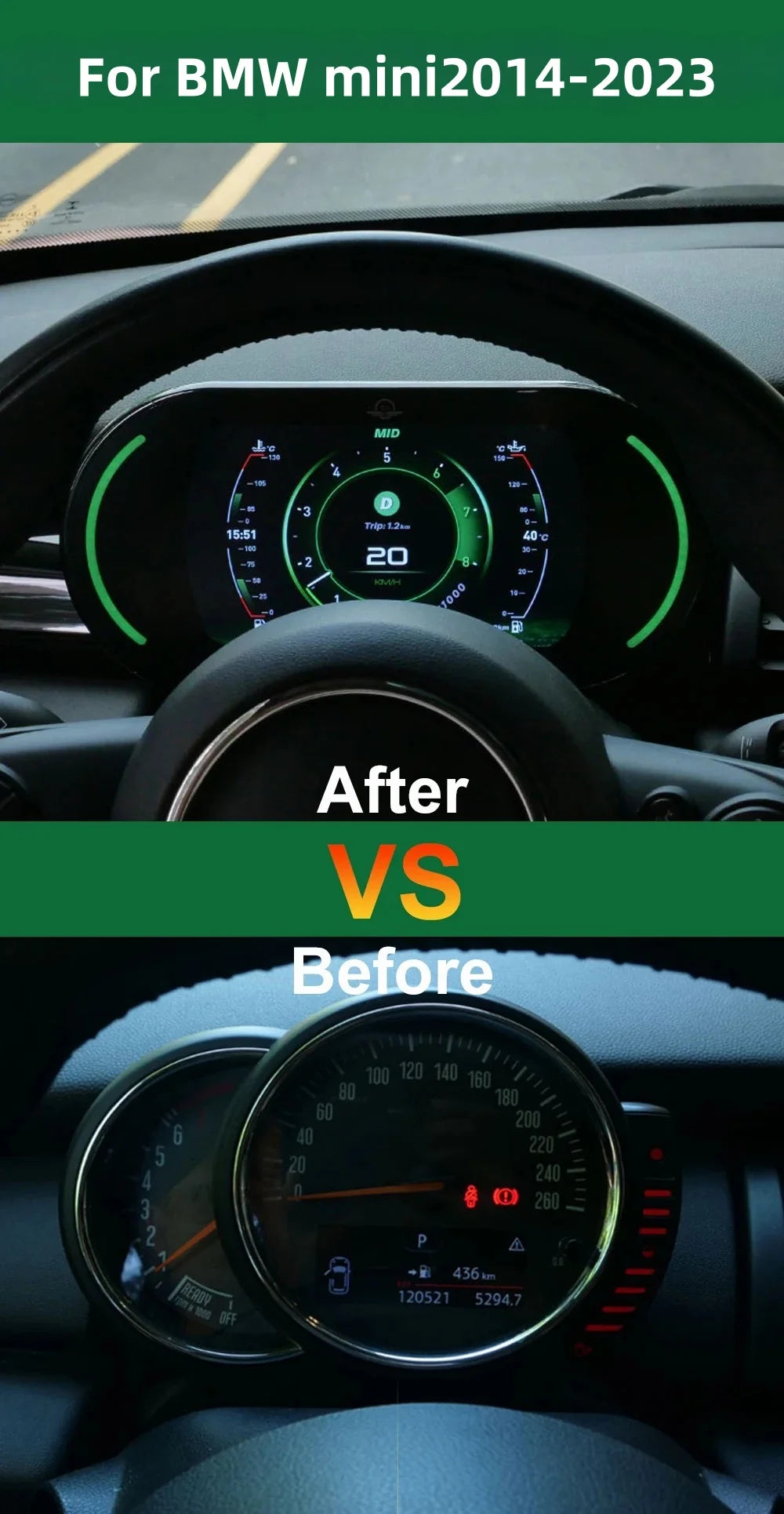LED Interior Light Kit for BMW 2014-2023 - Canbus Error-Free Interior Bulbs